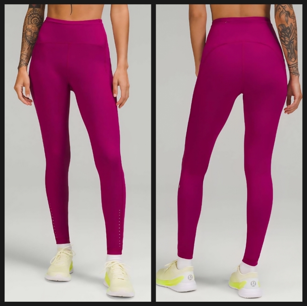 Lululemon Swift Speed High-Rise Tight 28" In Magenta Pink